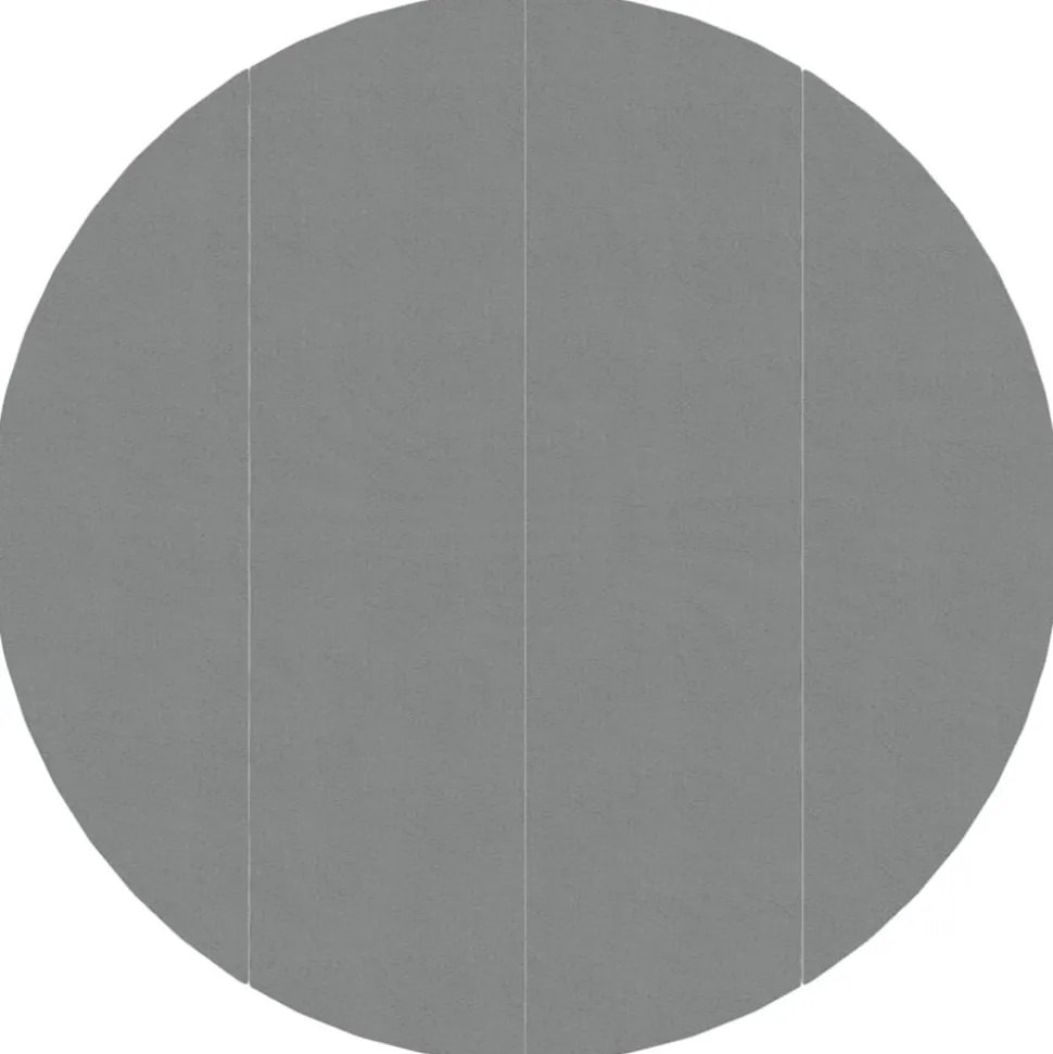 VIDAXL - Bâche de piscine gris clair ø428 cm géotextile polyester