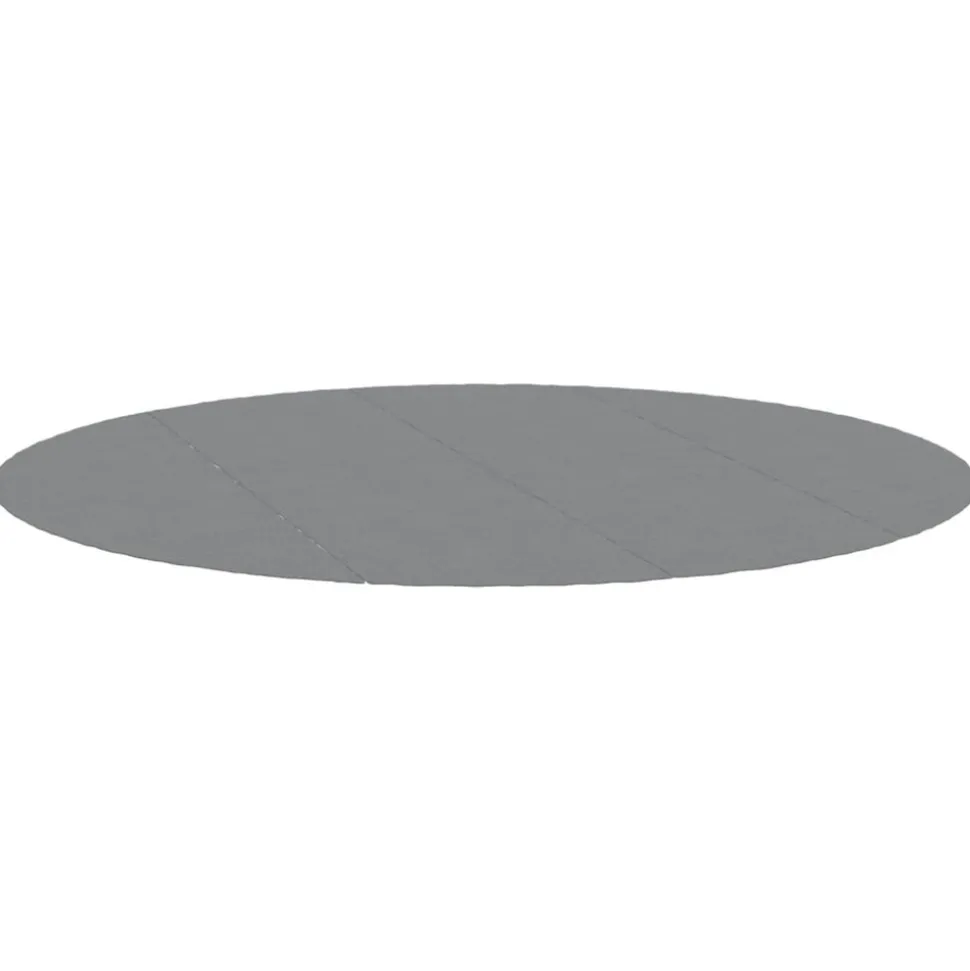 VIDAXL - Bâche de piscine gris clair ø428 cm géotextile polyester