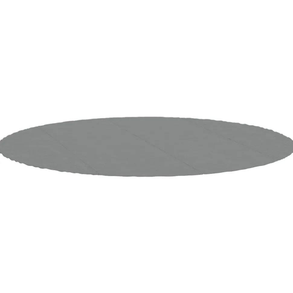 VIDAXL - Bâche de piscine gris clair ø458 cm géotextile polyester
