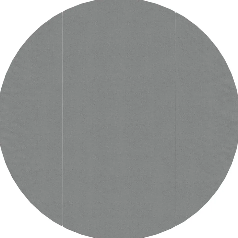 VIDAXL - Bâche de piscine gris clair ø366 cm géotextile polyester