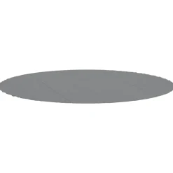 VIDAXL - Bâche de piscine gris clair ø366 cm géotextile polyester