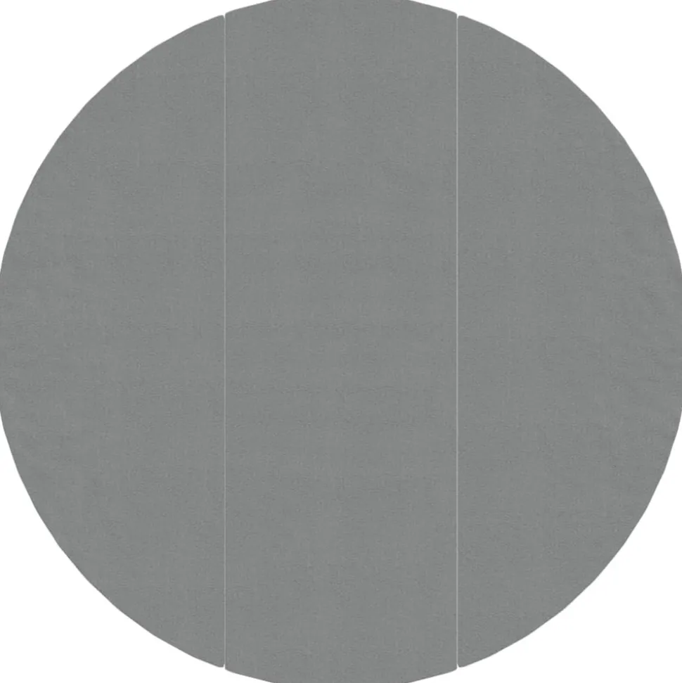 VIDAXL - Bâche de piscine gris clair ø396 cm géotextile polyester