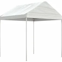 VIDAXL - Belvédère avec toit blanc 2,28x2,23x2,69 m polyéthylène
