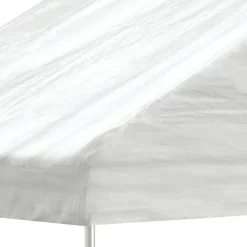 VIDAXL - Belvédère avec toit blanc 2,28x2,23x2,69 m polyéthylène