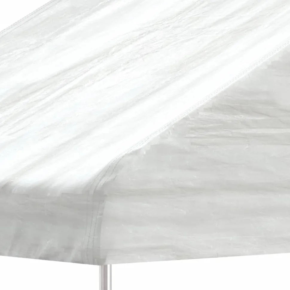 VIDAXL - Belvédère avec toit blanc 6,69x2,28x2,69 m polyéthylène