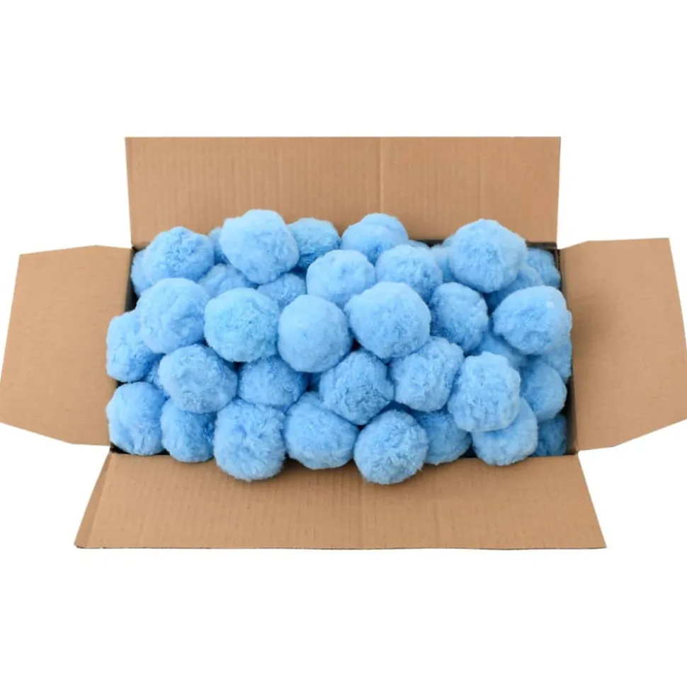 VIDAXL - Boule anti-bactérienne filtrante de piscine bleu 700 g pe