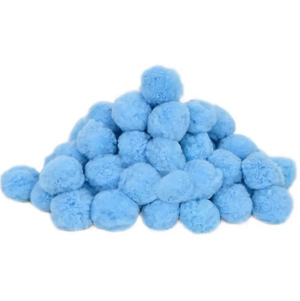 VIDAXL - Boules anti-bactériennes filtrantes de piscine bleu 1400 g pe