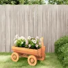 VIDAXL - Chariot décoratif 70x43x54 cm bois massif de sapin