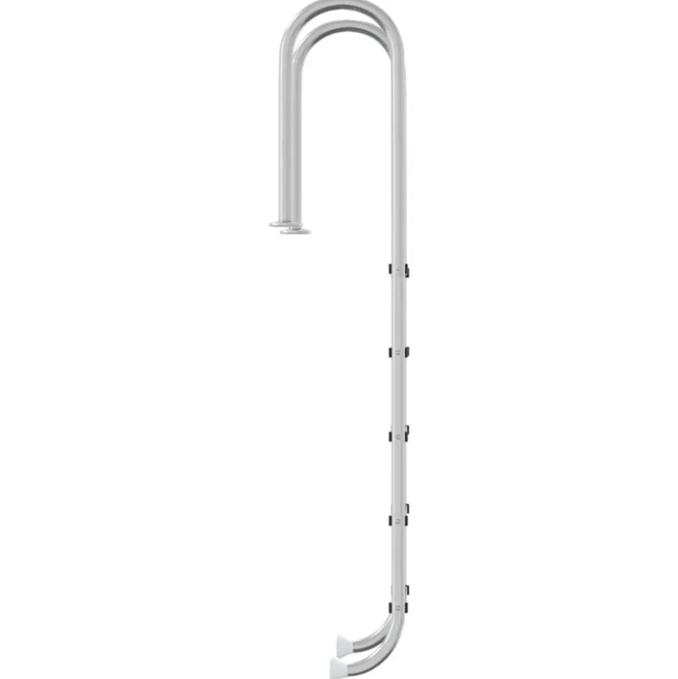 VIDAXL - Échelle de piscine 54x38x211 cm acier inoxydable 304