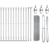 VIDAXL - Clôture avec poteaux argent 0.6 x 25 m acier
