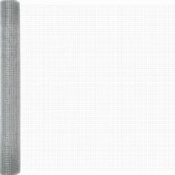 VIDAXL - Clôture en fil soudé argent 1.4 x 10 m acier