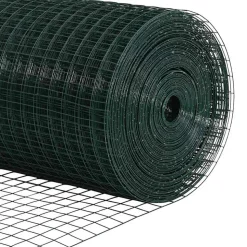 VIDAXL - Clôture en fil soudé vert 0,8 x 50 m acier