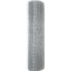 VIDAXL - Clôture en fil soudé argent 0.6 x 10 m acier
