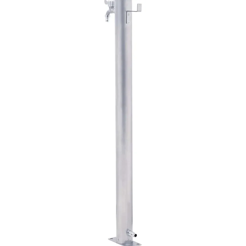 VIDAXL - Colonne à eau de jardin 40 cm acier inoxydable rond