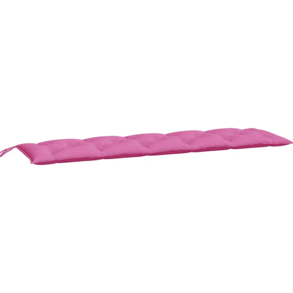 VIDAXL - Coussin de banc de jardin rose 180x50x7 cm tissu oxford