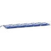 VIDAXL - Coussin de banc de jardin rayures bleues et blanches 180x50x7cm