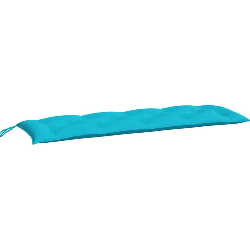 VIDAXL - Coussin de banc de jardin turquoise 150x50x7 cm tissu oxford