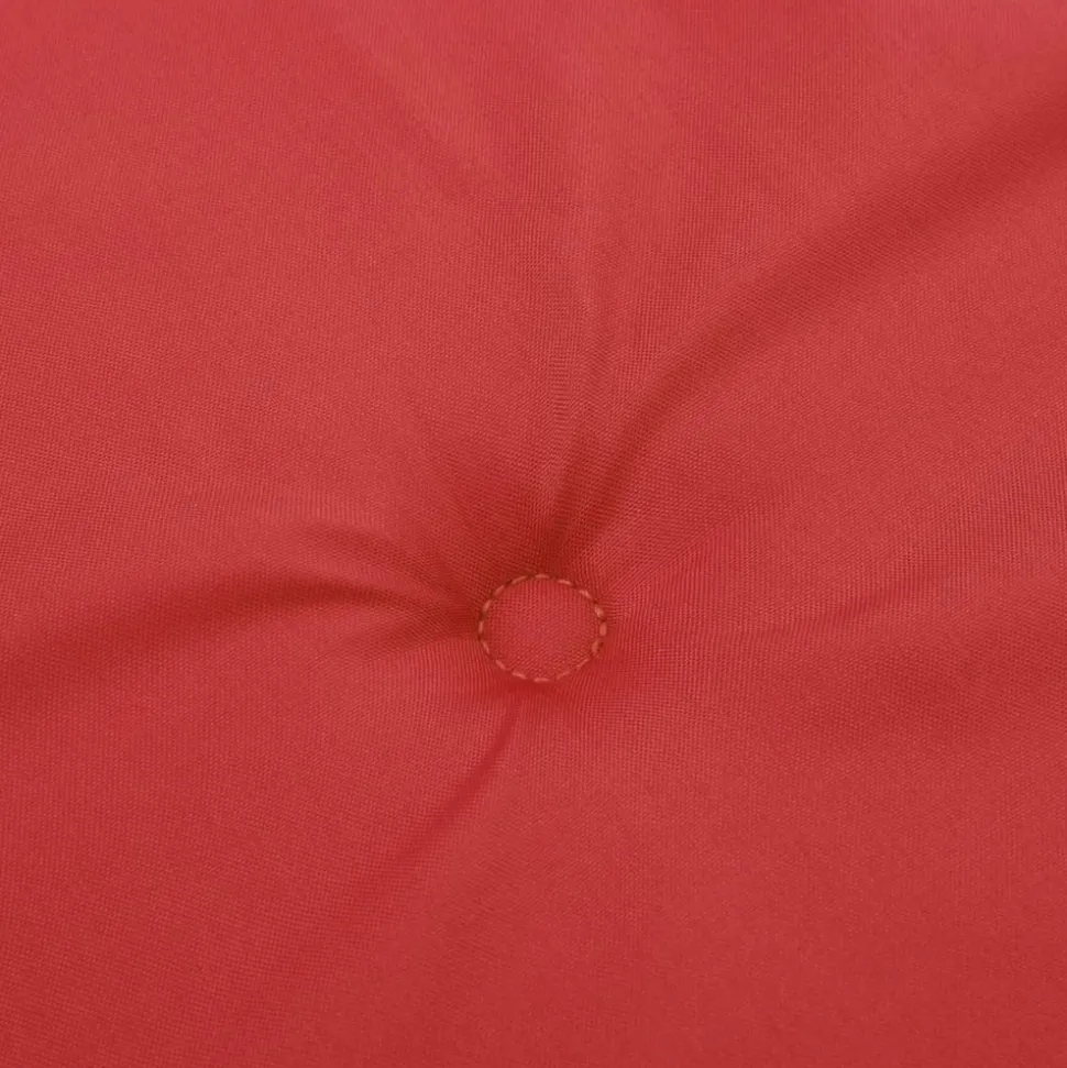 VIDAXL - Coussin de banc de jardin rouge 180x50x3 cm tissu oxford