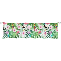 VIDAXL - Coussin de banc de jardin multicolore 180x50x7 cm tissu oxford