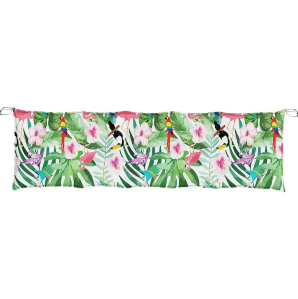 VIDAXL - Coussin de banc de jardin multicolore 180x50x7 cm tissu oxford