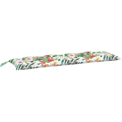 VIDAXL - Coussin de banc de jardin multicolore 150x50x7 cm tissu oxford