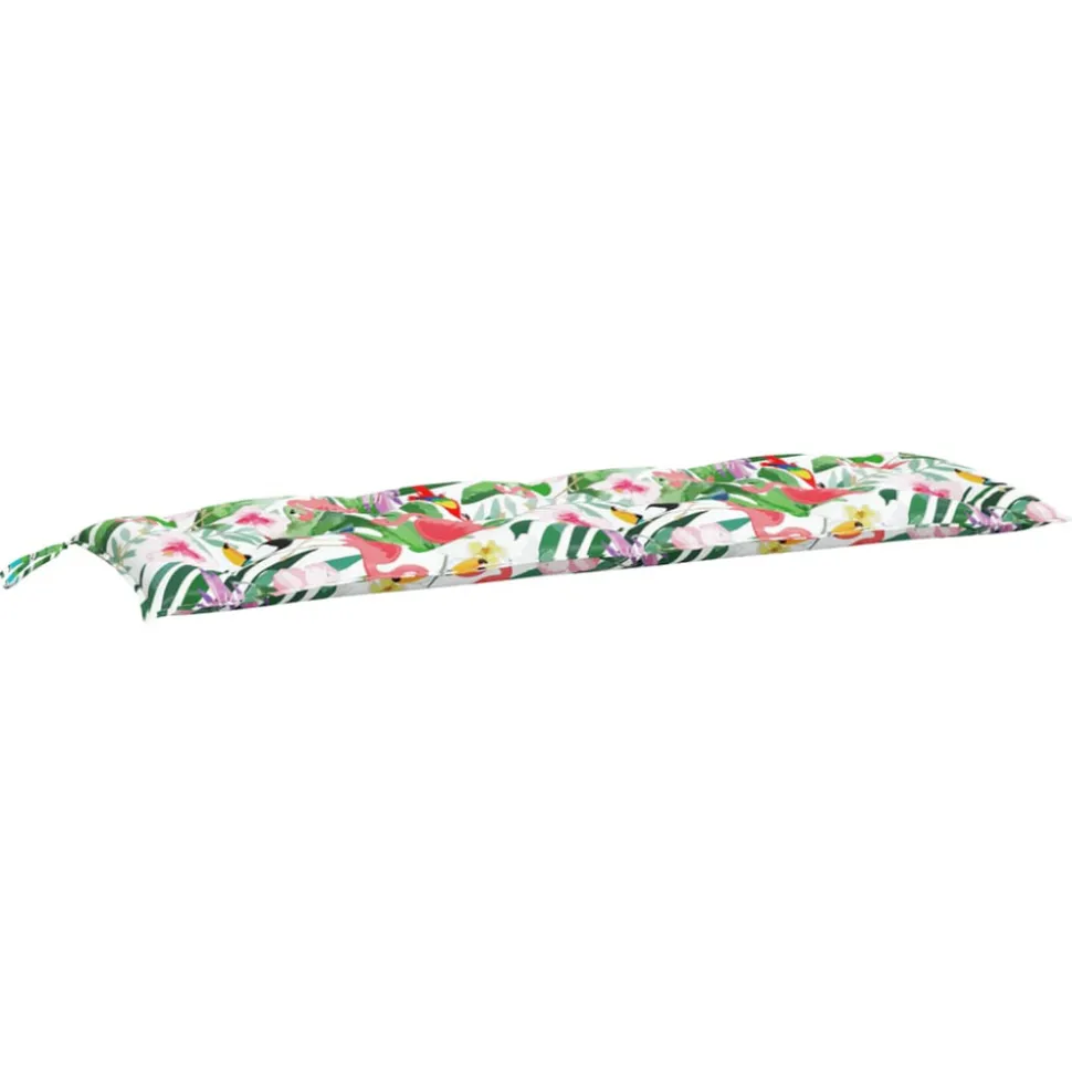 VIDAXL - Coussin de banc de jardin multicolore 150x50x7 cm tissu oxford