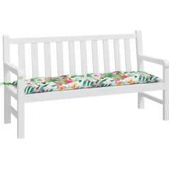 VIDAXL - Coussin de banc de jardin multicolore 150x50x7 cm tissu oxford
