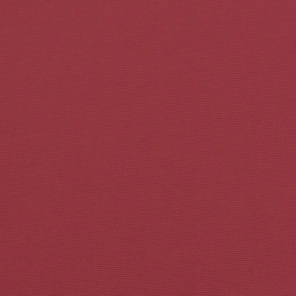 VIDAXL - Coussin de banc de jardin rouge bordeaux 200x50x4 cm