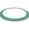 VIDAXL - Coussin de sécurité pe vert de trampoline rond de 3,05 m