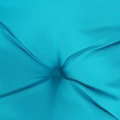 VIDAXL - Coussins de banc de jardin lot de 2 turquoise 200x50x7 cm tissu