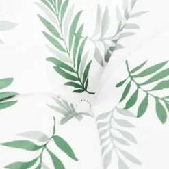 VIDAXL - Coussins de banc jardin lot de 2 motif de feuilles tissu oxford