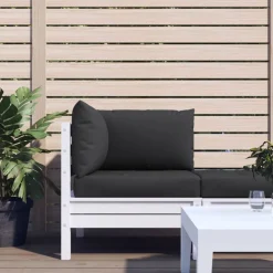 VIDAXL - Coussins de palette lot de 3 noir tissu oxford