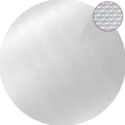 VIDAXL - Couverture de piscine argenté 549 cm pe