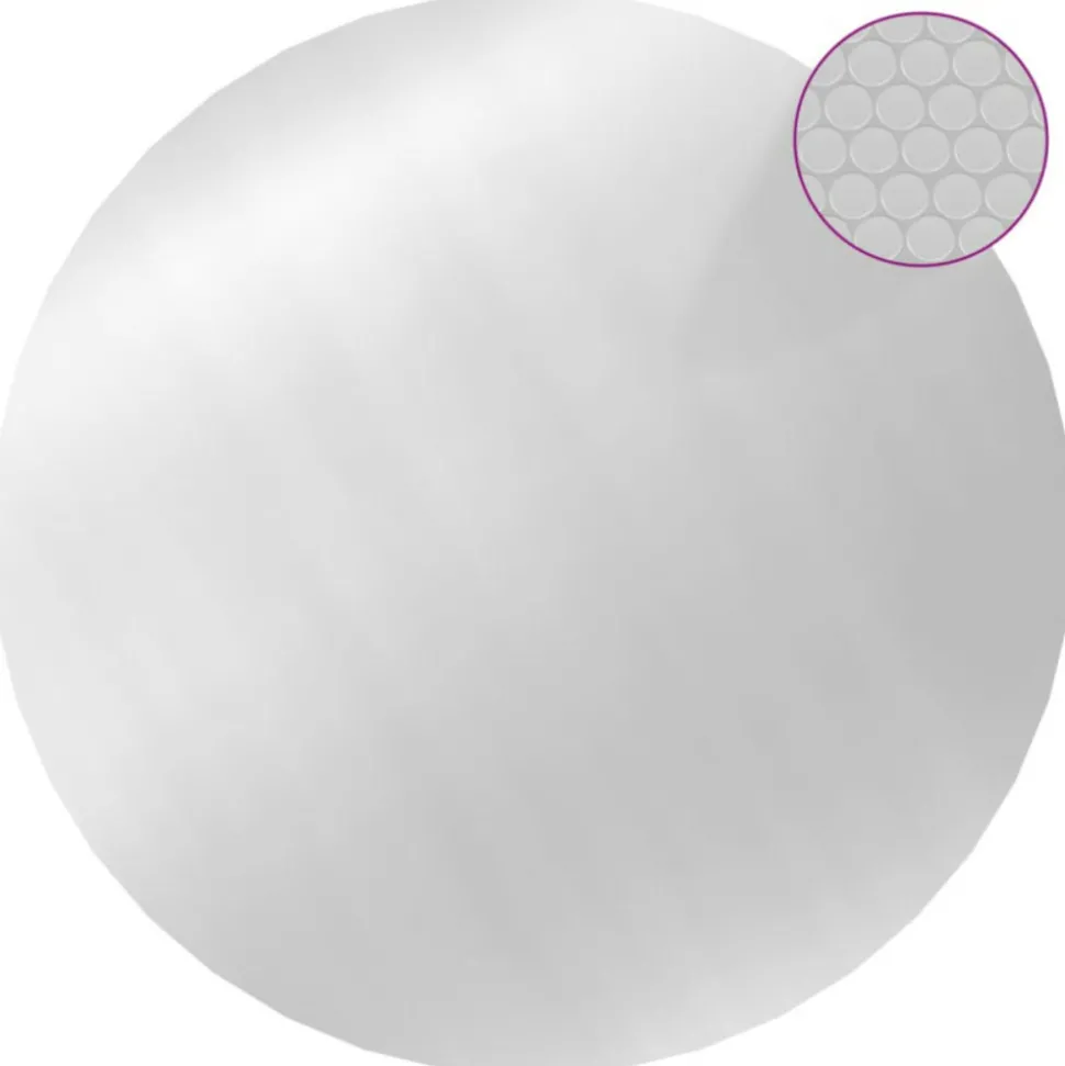 VIDAXL - Couverture de piscine argenté 549 cm pe