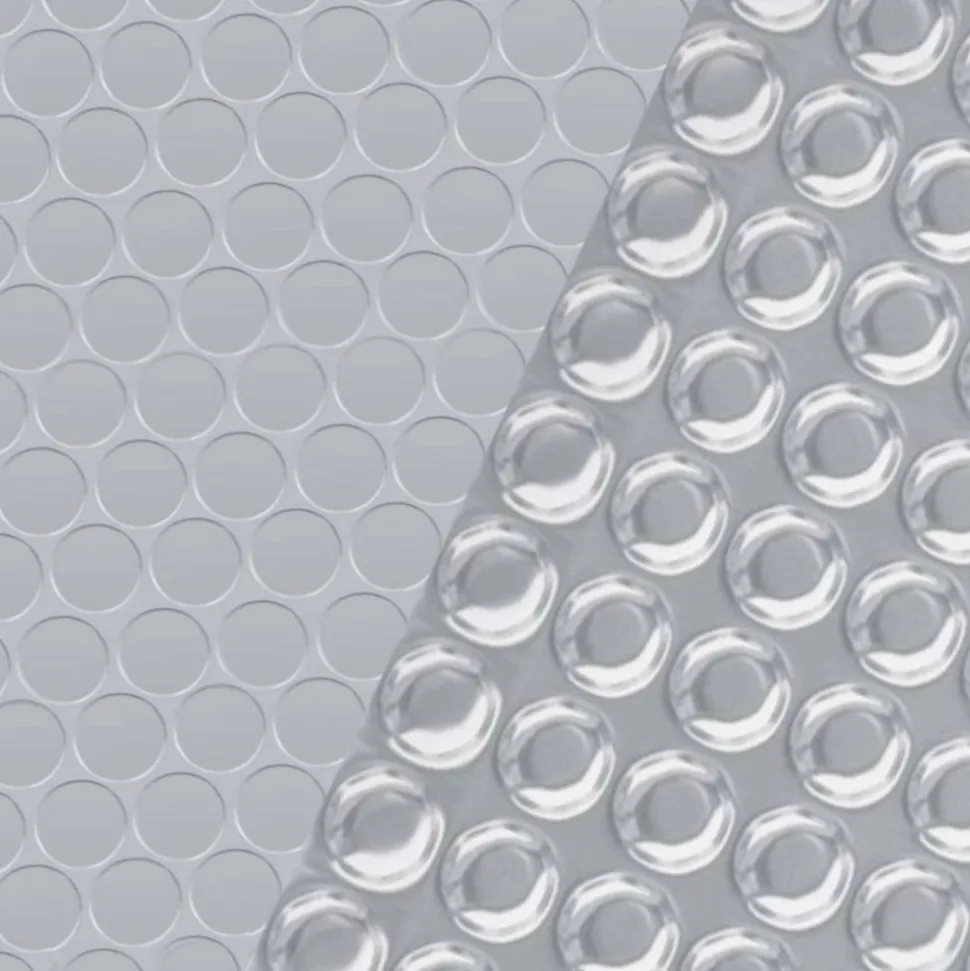 VIDAXL - Couverture de piscine argenté 549 cm pe