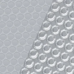 VIDAXL - Couverture de piscine argenté 549x274 cm pe