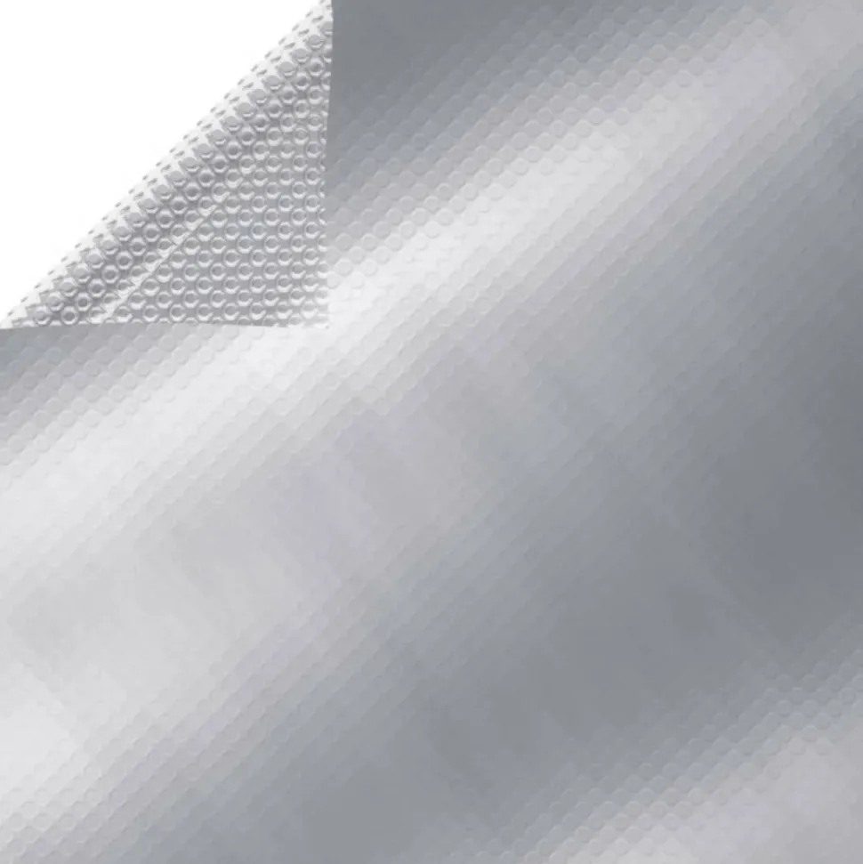 VIDAXL - Couverture de piscine rectangulaire 500x300 cm pe argenté