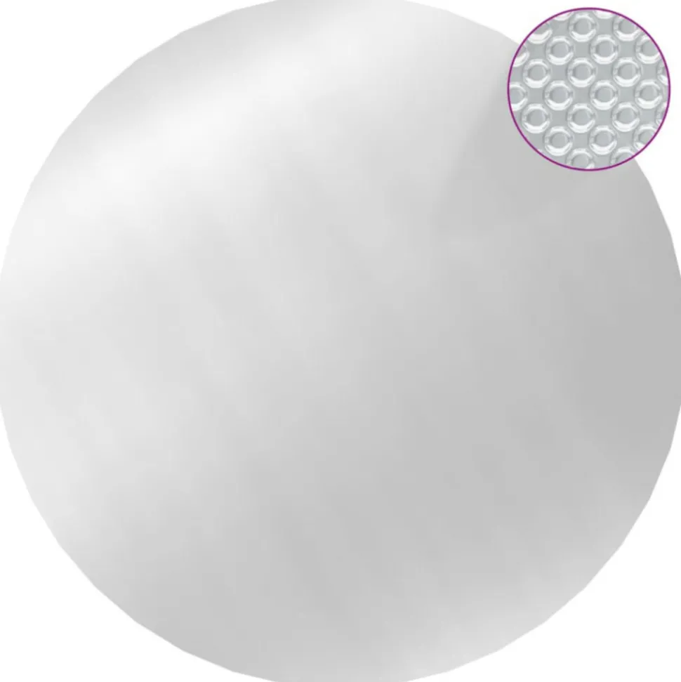 VIDAXL - Couverture de piscine argenté 417 cm pe
