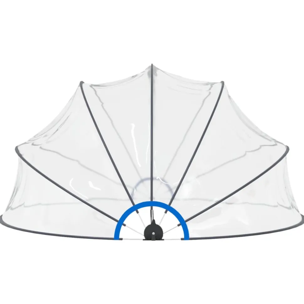 VIDAXL - Dôme de piscine 440 x 220 cm