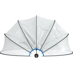VIDAXL - Dôme de piscine rond 467x234 cm pvc