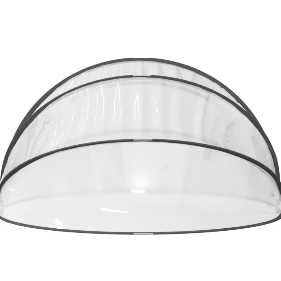 VIDAXL - Dôme de piscine rond 467x234 cm pvc