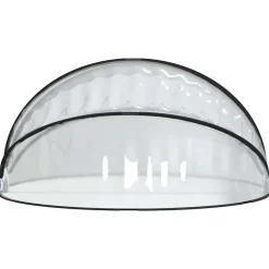VIDAXL - Dôme de piscine rond 315x158 cm pvc