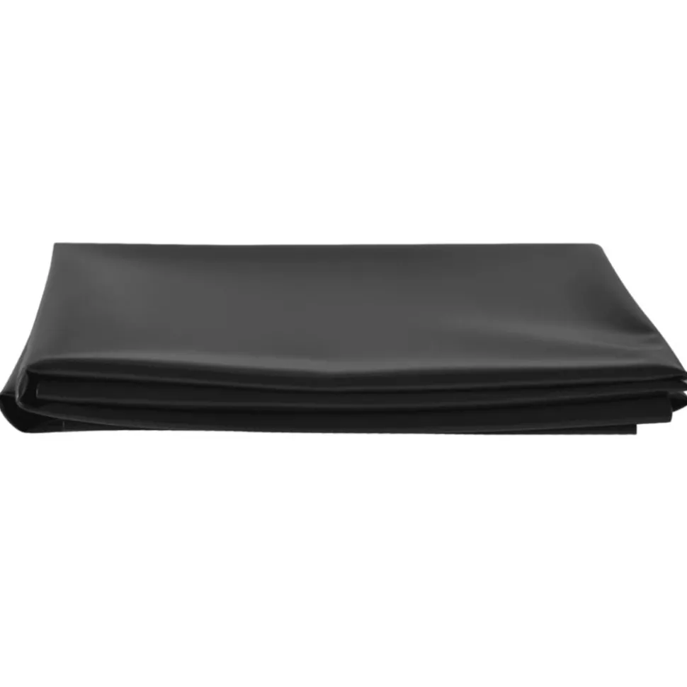 VIDAXL - Doublure d'étang noir 4x6 m pvc 0,5 mm