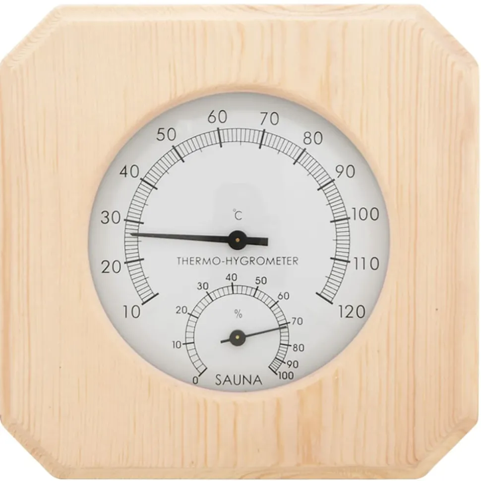 VIDAXL - Ensemble 2 en 1 hydrothermographe et minuterie à sable de sauna