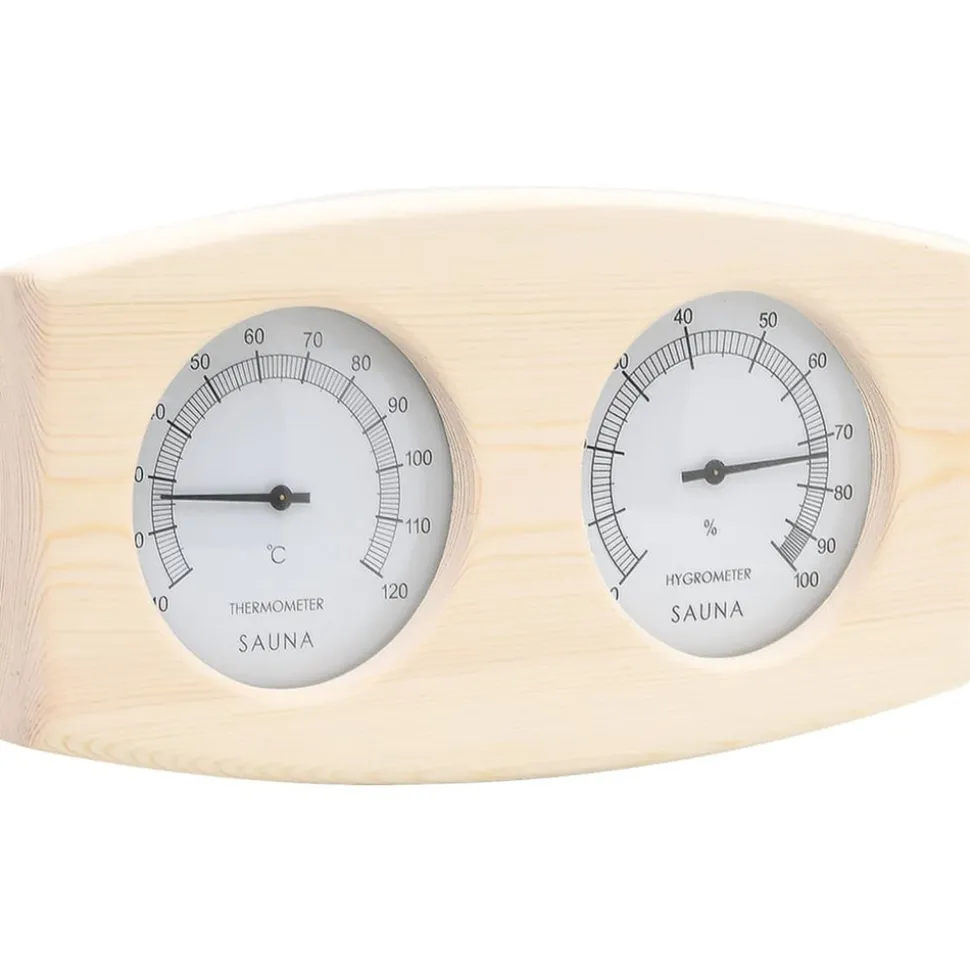 VIDAXL - Ensemble 2 en 1 hydrothermographe et minuterie à sable de sauna