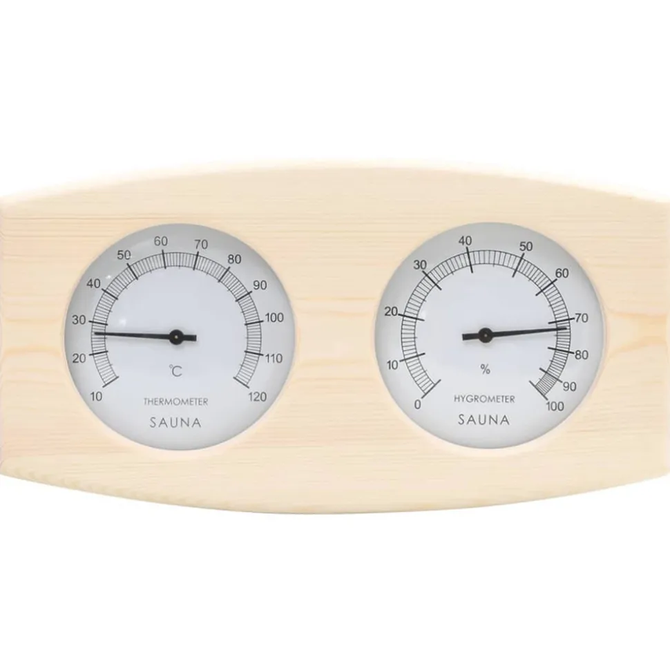 VIDAXL - Ensemble 2 en 1 hydrothermographe et minuterie à sable de sauna