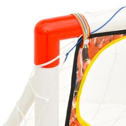 VIDAXL - Ensemble de buts de football enfant avec panneau 120x51x77,5 cm
