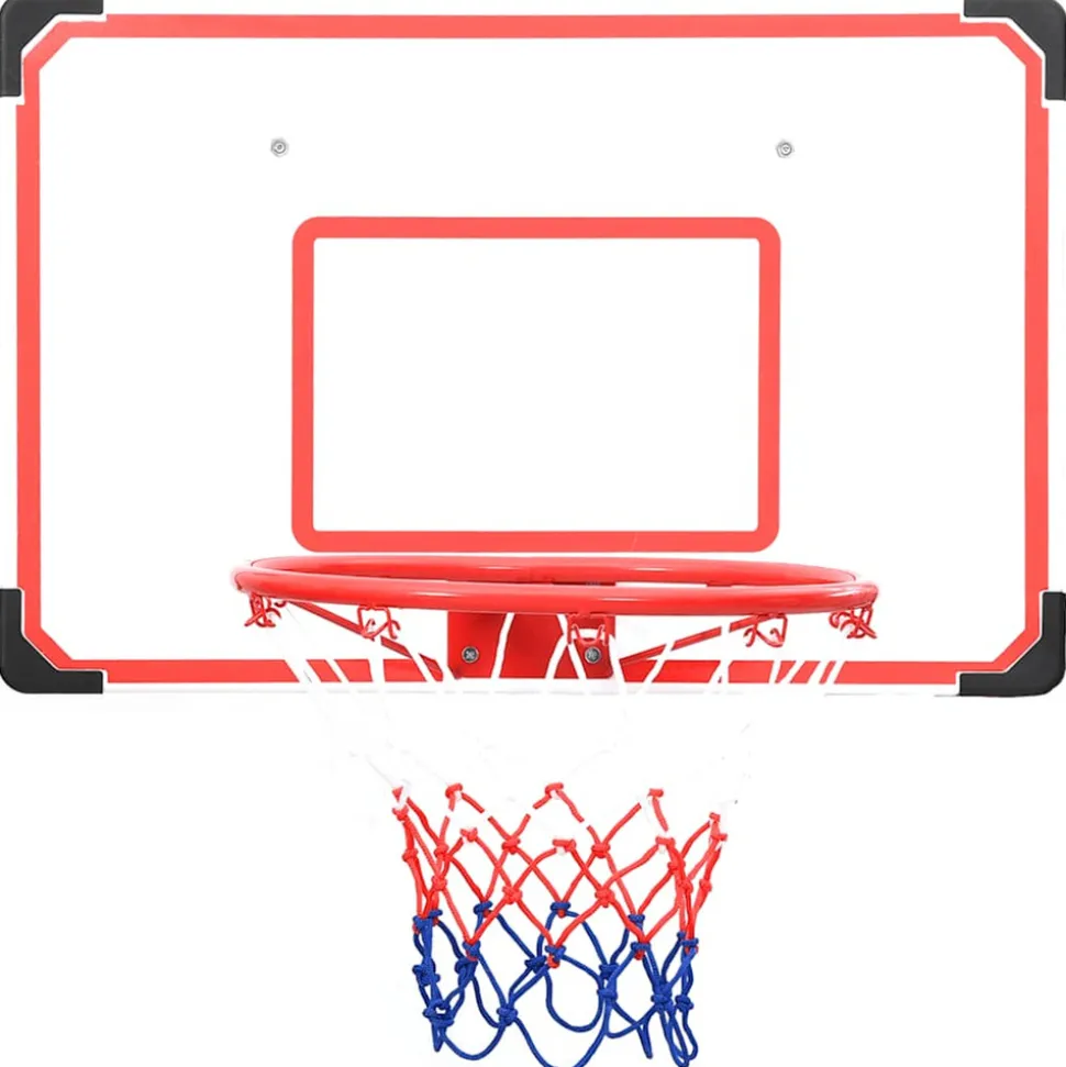 VIDAXL - Ensemble de panneau de basket mural 5 pcs
