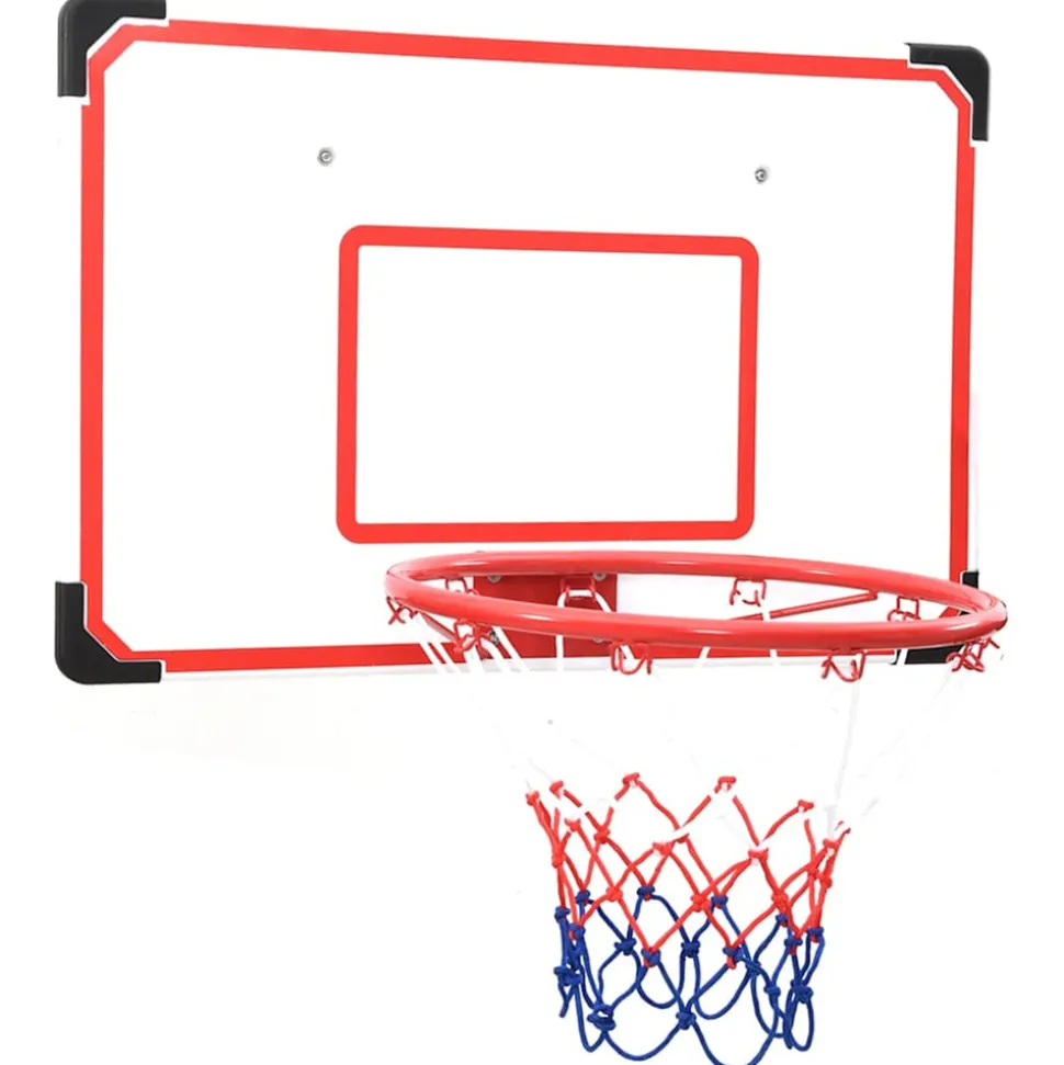 VIDAXL - Ensemble de panneau de basket mural 5 pcs