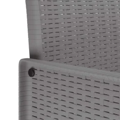 VIDAXL - Ensemble de salle à manger pour jardin avec coussin 11 pcs